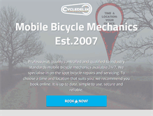 Tablet Screenshot of cycledelik.com